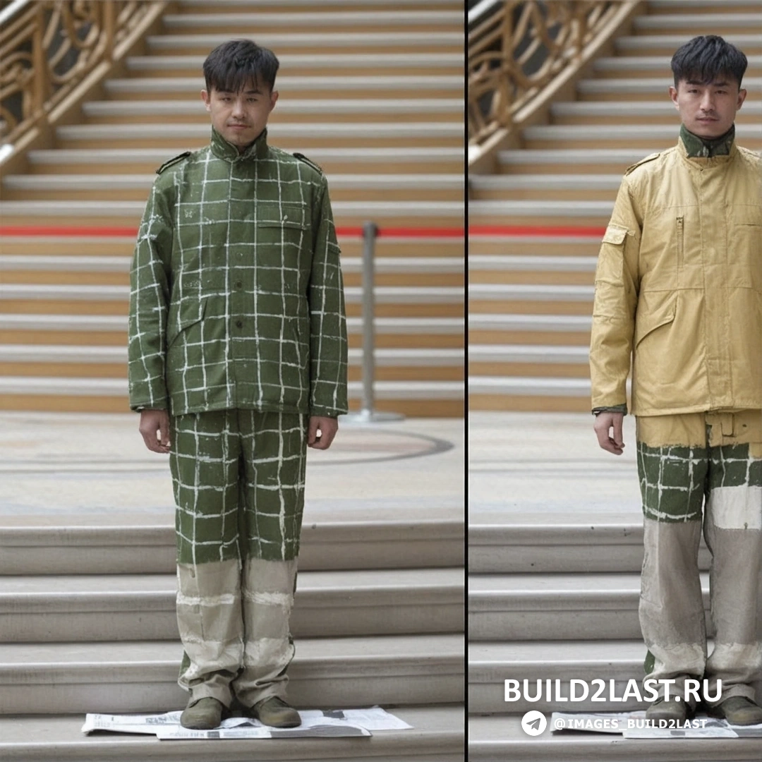 ���������� �������� Liu Bolin, ��� ������� ��������� � ������� ������, �������� ������ ������������ �� ���� �����-����.